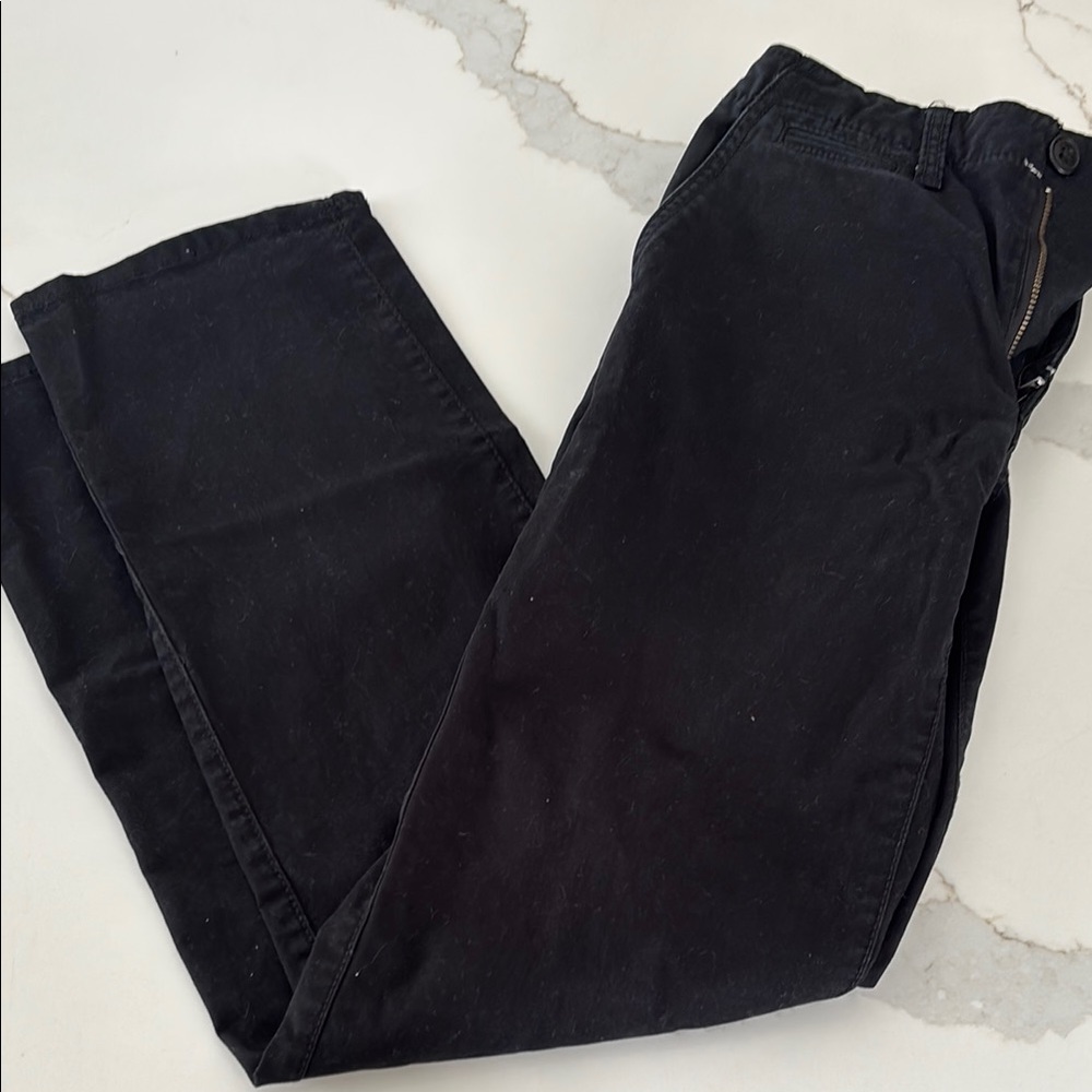 Gap kids black khaki pants